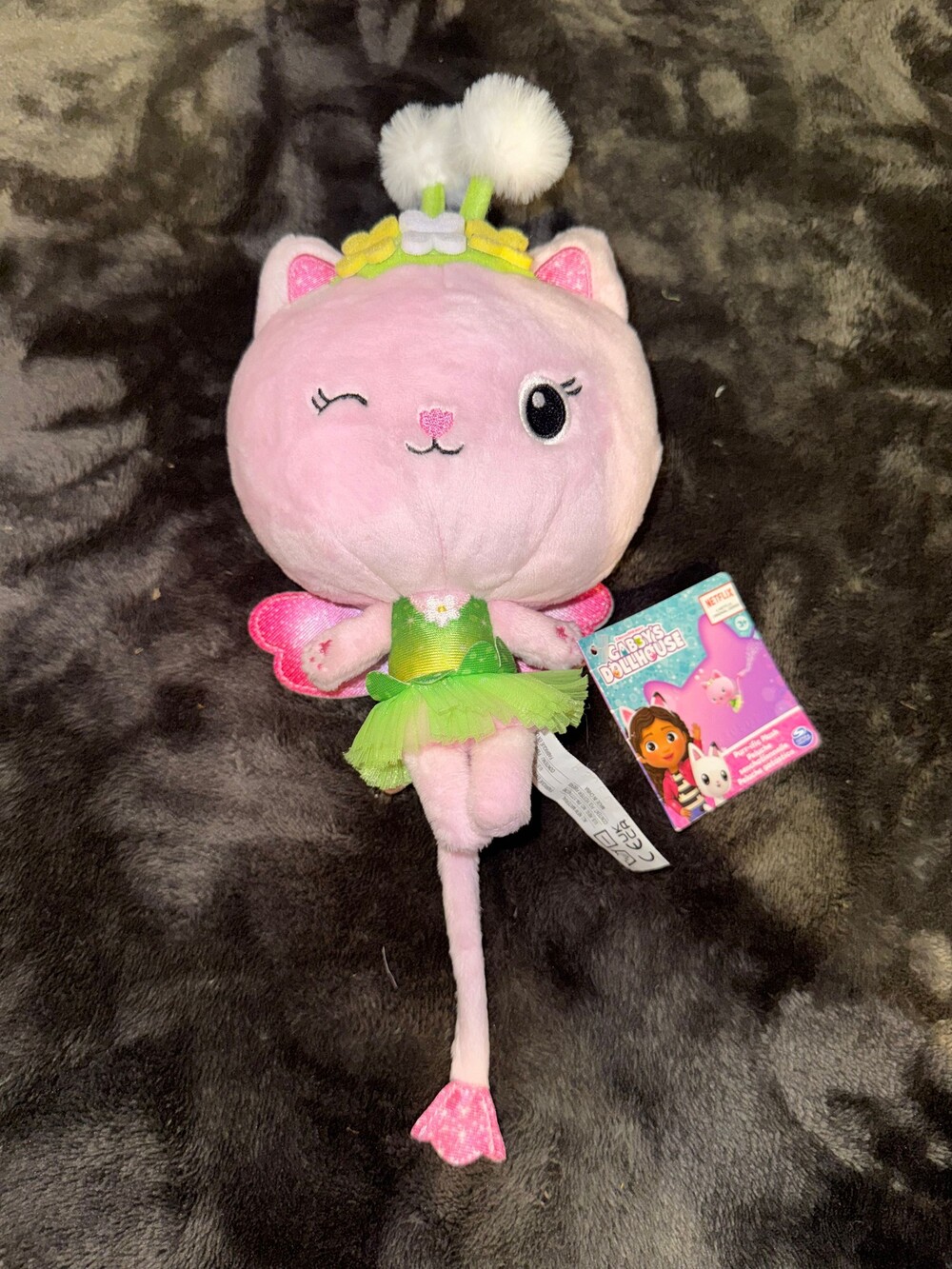 Spin Master Ltd Gabby's Dollhouse Kitty Fairy 7-inch Plush Toy